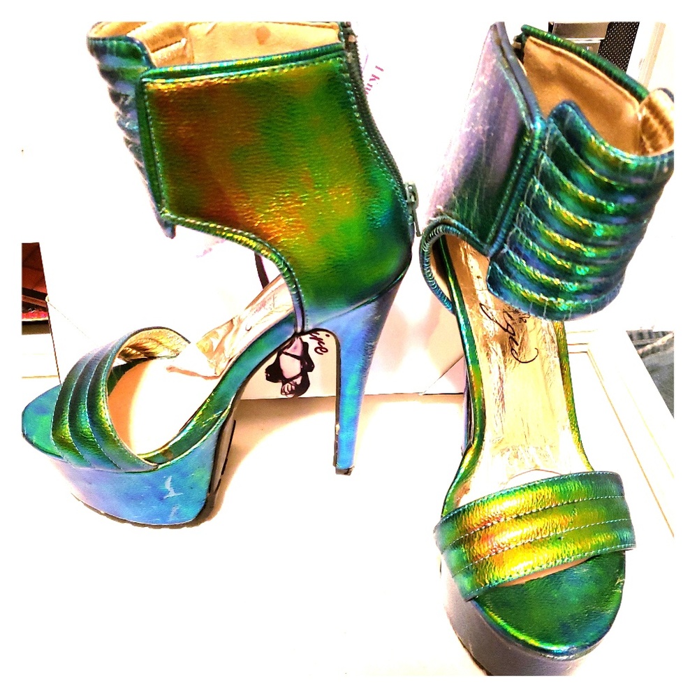 Sexy Iridescent Platforms